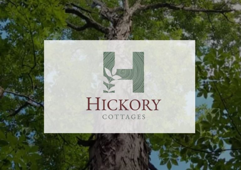 The logo for 42 Hickory Cottages - Apartment Property Management.